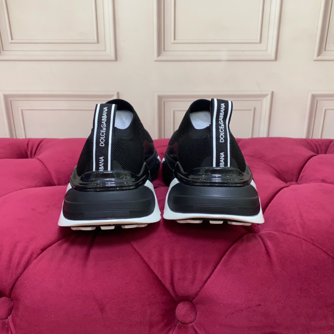 Dolce & Gabbana Stretch Mesh Fast Sneaker 'Black' - PerfectKickZ
