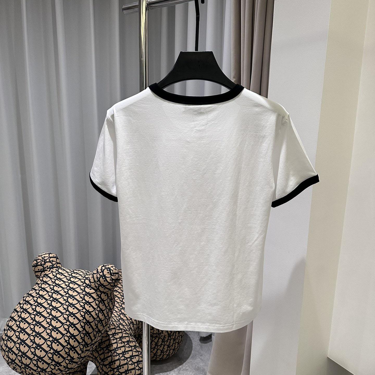 Celine Paris T-shirt In Cotton Jersey - PerfectKickZ