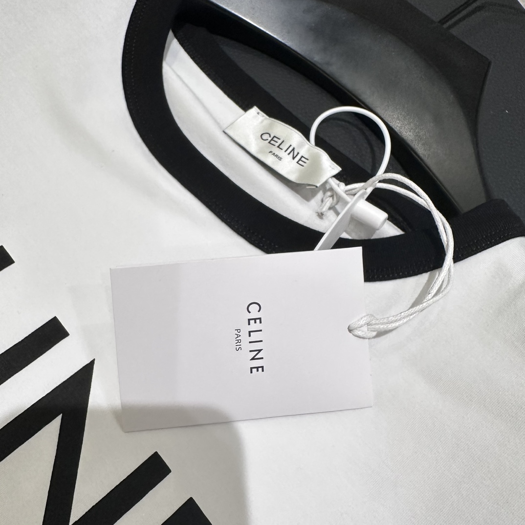 Celine Paris T-shirt In Cotton Jersey - PerfectKickZ