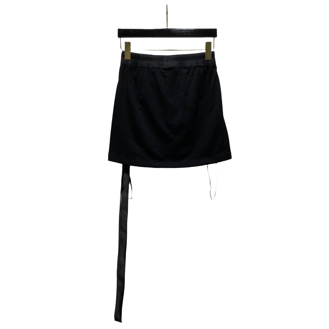 Rick Owens DRKSHDW Drawstring Waist Skirt - 
