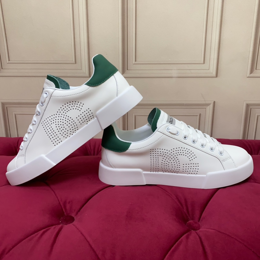 Dolce & Gabbana Calfskin Portofino sneakers   - PerfectKickZ