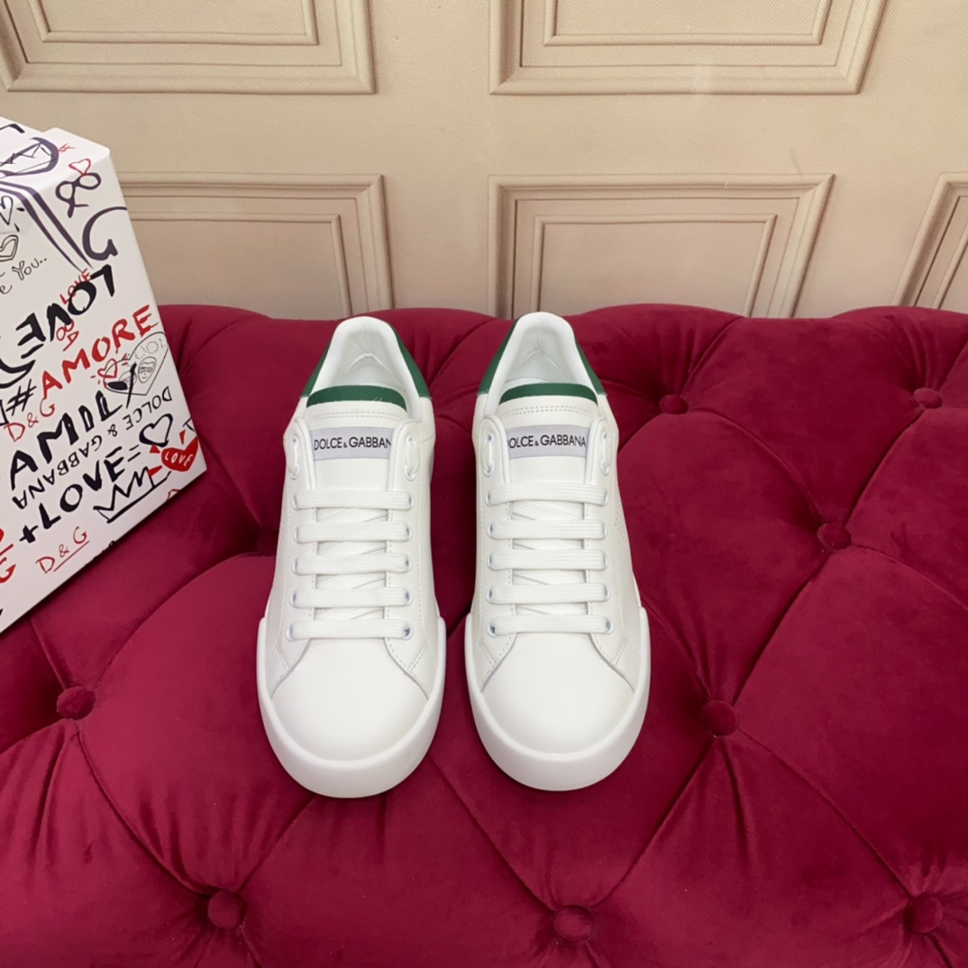 Dolce & Gabbana Calfskin Portofino sneakers   - PerfectKickZ