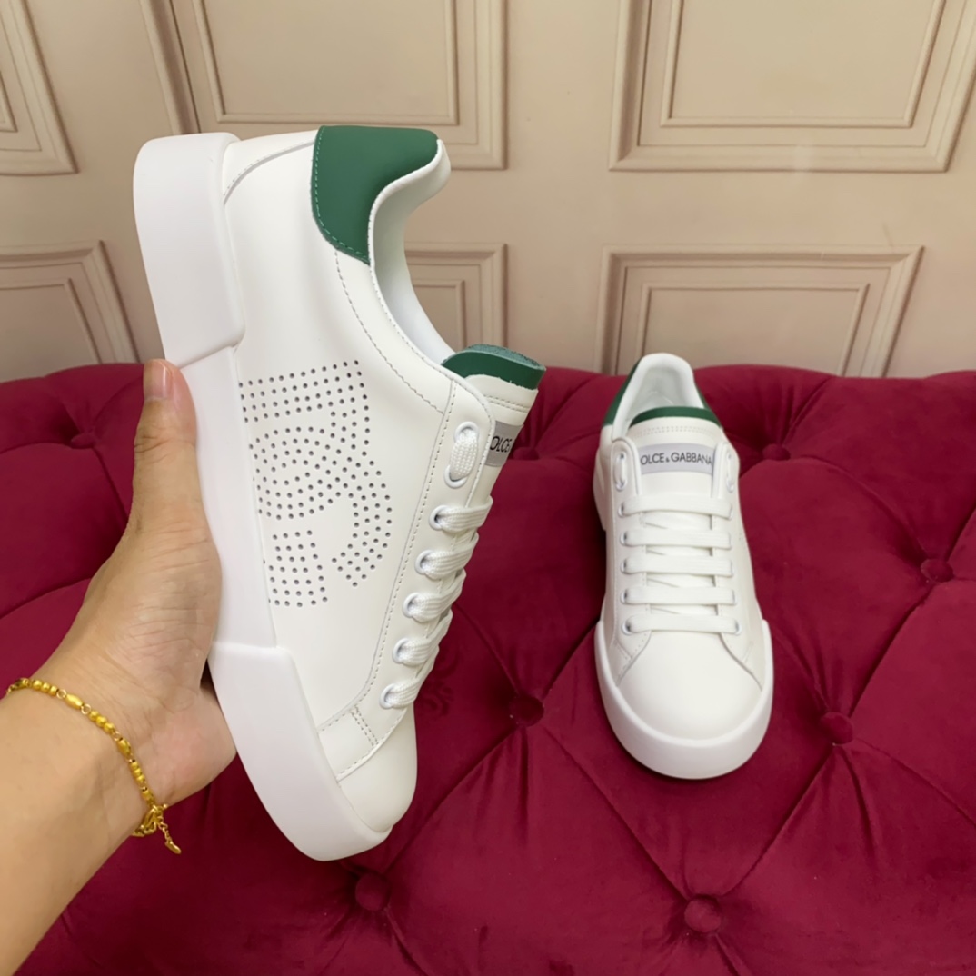 Dolce & Gabbana Calfskin Portofino sneakers   - PerfectKickZ