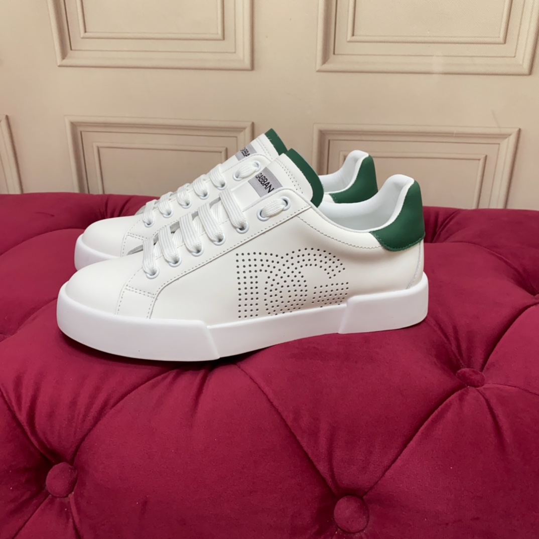 Dolce & Gabbana Calfskin Portofino sneakers   - PerfectKickZ