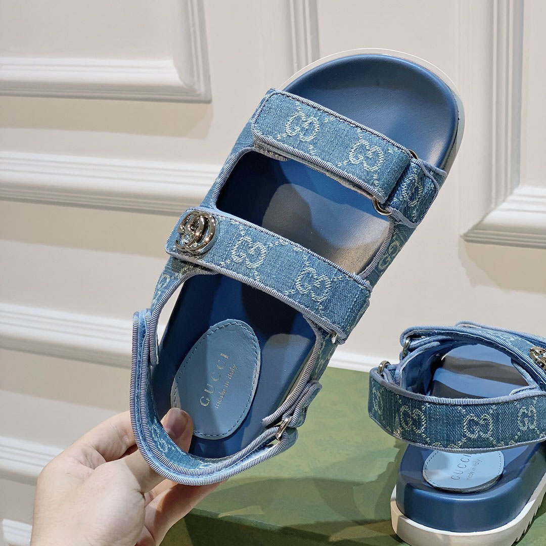 Gucci Women's Double G Sandal  - PerfectKickZ