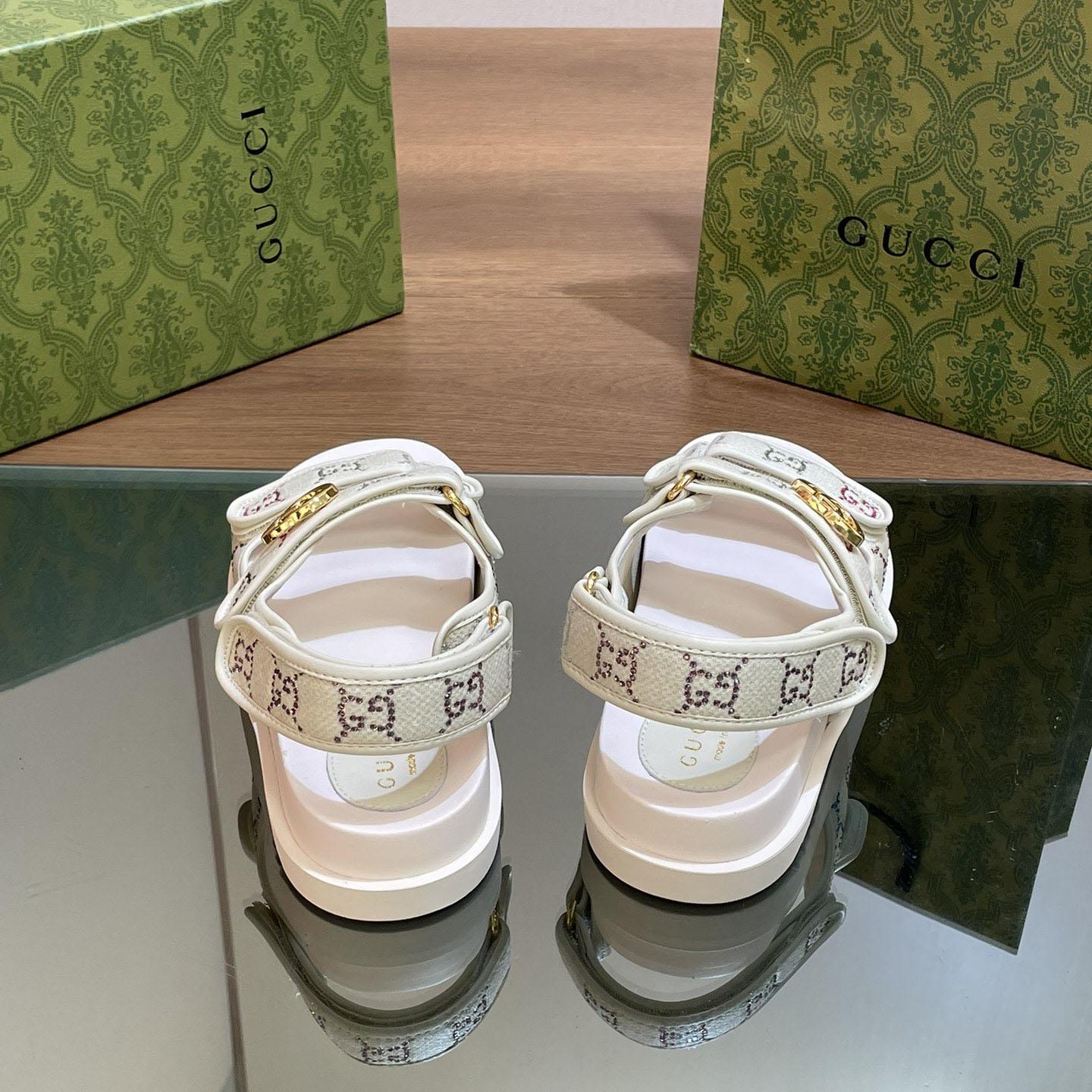 Gucci Women's Sandal With Double G - PerfectKickZ