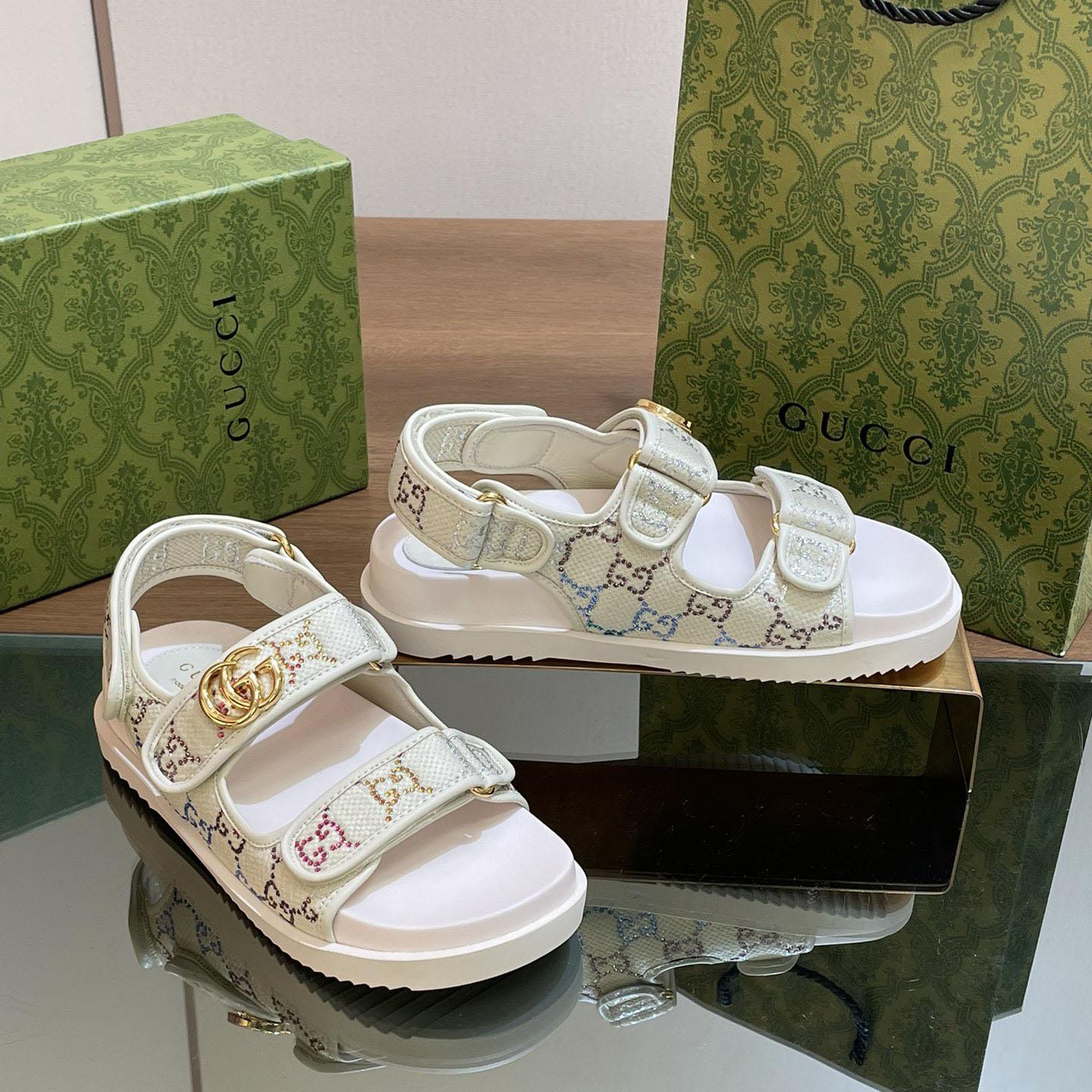 Gucci Women's Sandal With Double G - PerfectKickZ