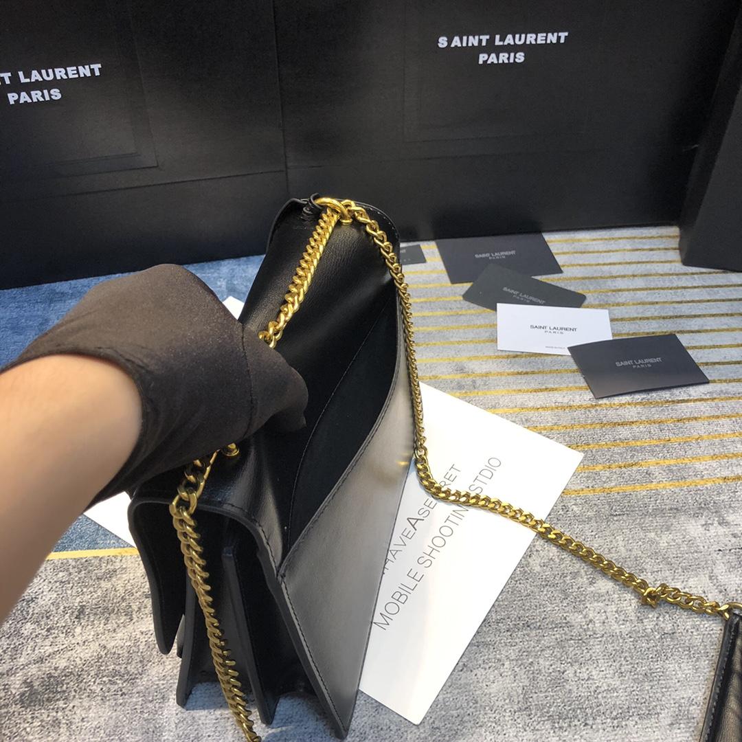 Saint Laurent Women Sunset Medium Leather Shoulder Bag （22x8x16 cm） - PerfectKickZ