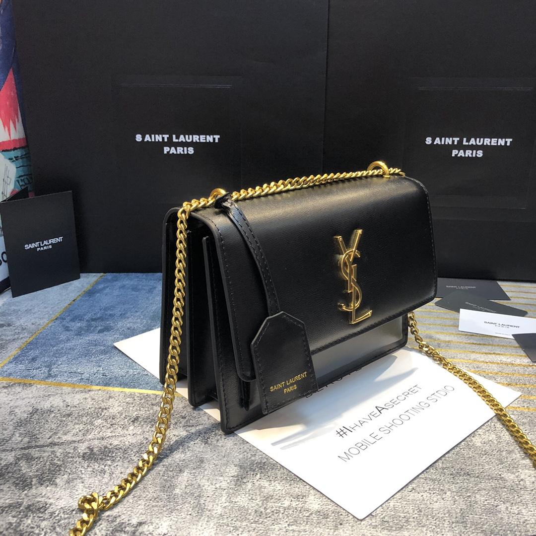 Saint Laurent Women Sunset Medium Leather Shoulder Bag （22x8x16 cm） - PerfectKickZ