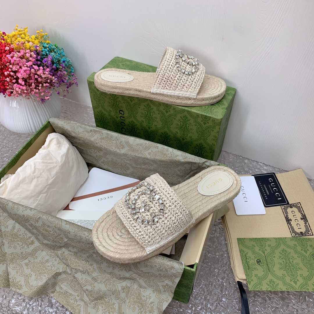 Gucci Women's Interlocking G Espadrille - PerfectKickZ