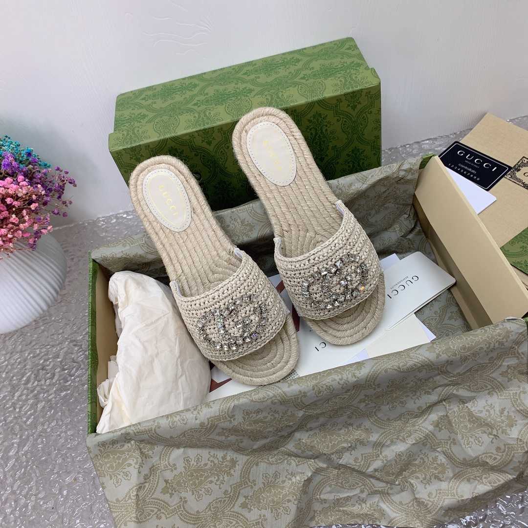 Gucci Women's Interlocking G Espadrille - PerfectKickZ