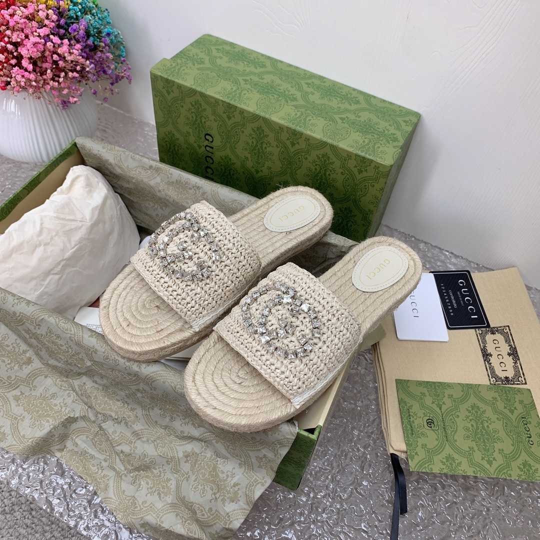 Gucci Women's Interlocking G Espadrille - PerfectKickZ