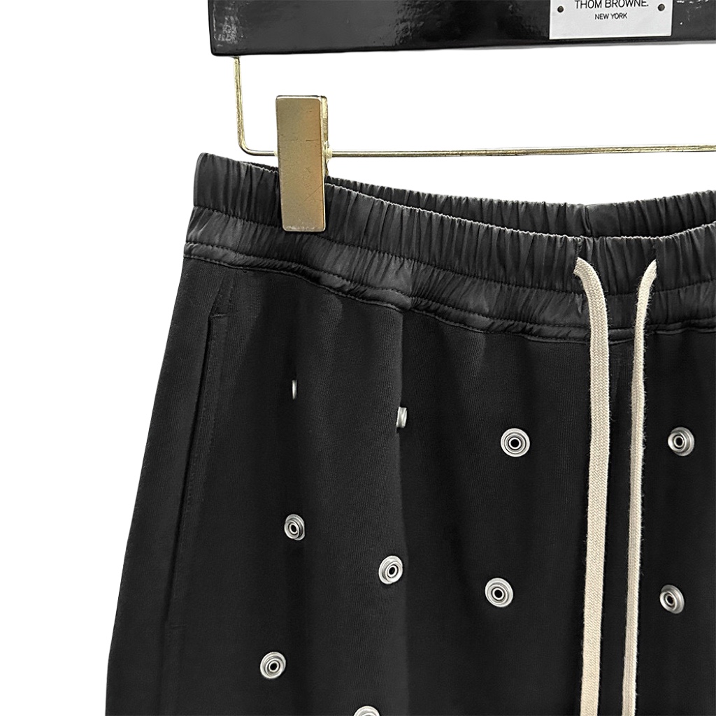 Rick Owens DRKSHDW Embellished Cotton Shorts - PerfectKickZ