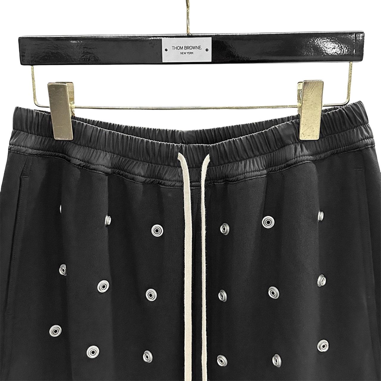 Rick Owens DRKSHDW Embellished Cotton Shorts - PerfectKickZ