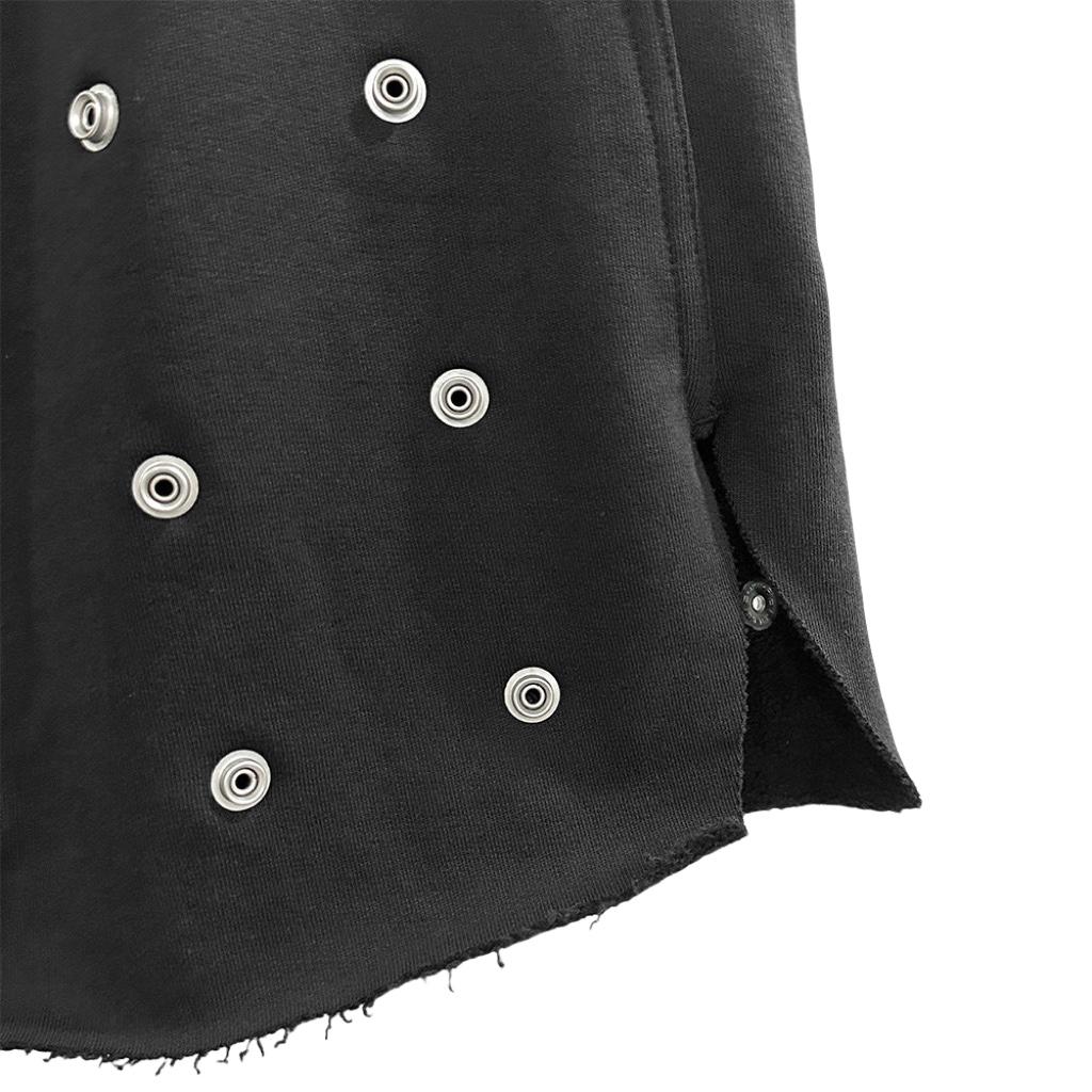 Rick Owens DRKSHDW Embellished Cotton Shorts - PerfectKickZ