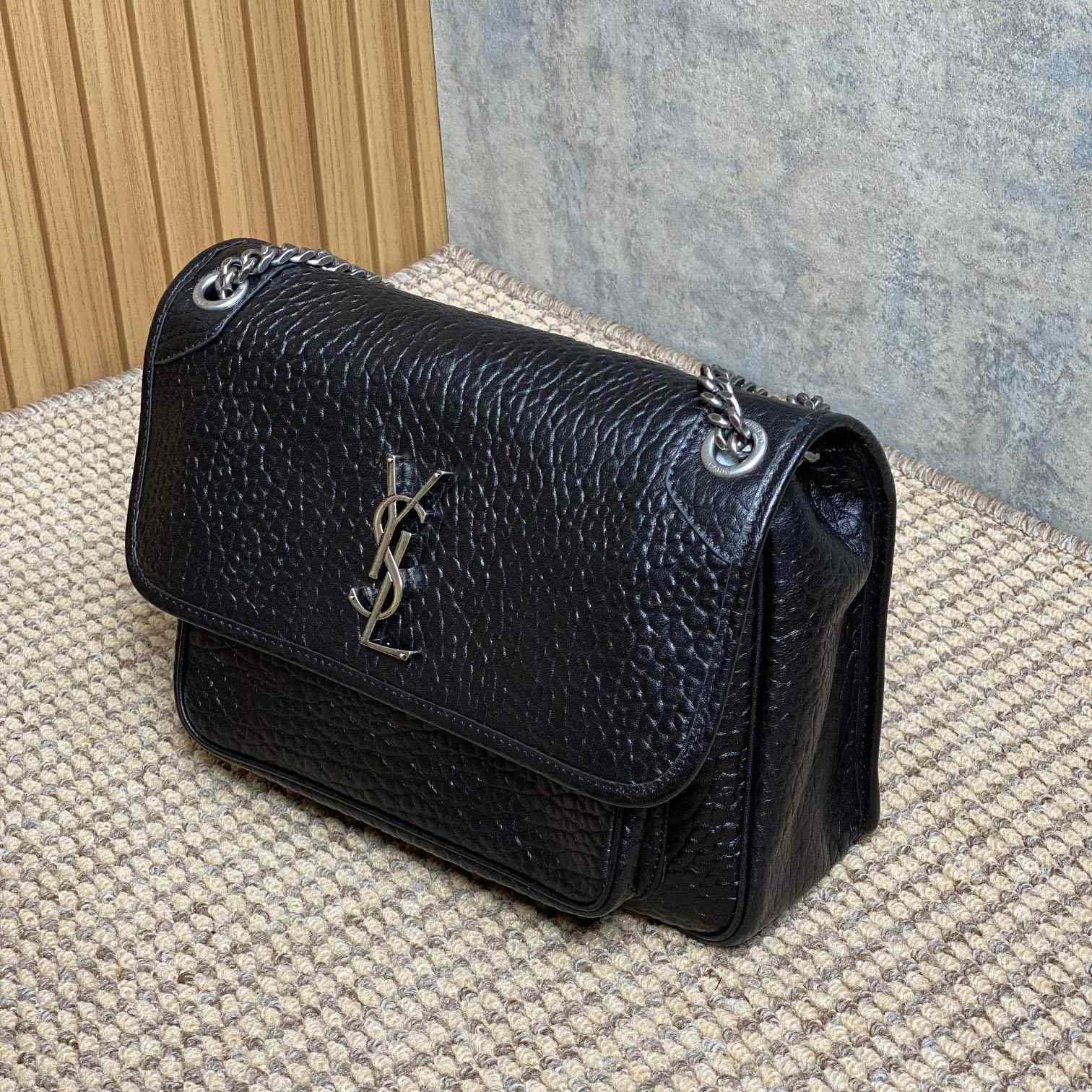 Saint Laurent Niki Medium In Grained Lambskin - PerfectKickZ