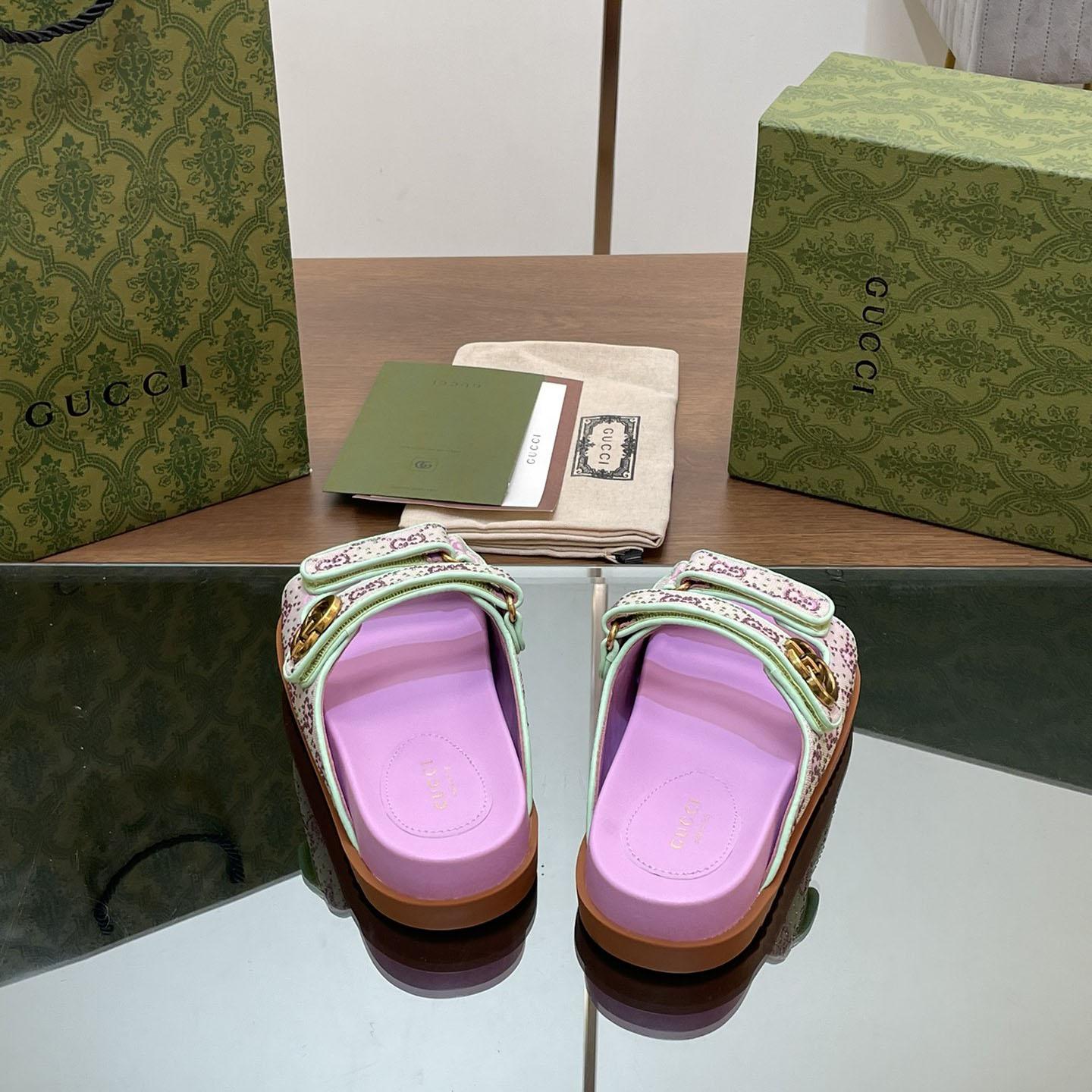 Gucci Women's Sandal With Double G - PerfectKickZ