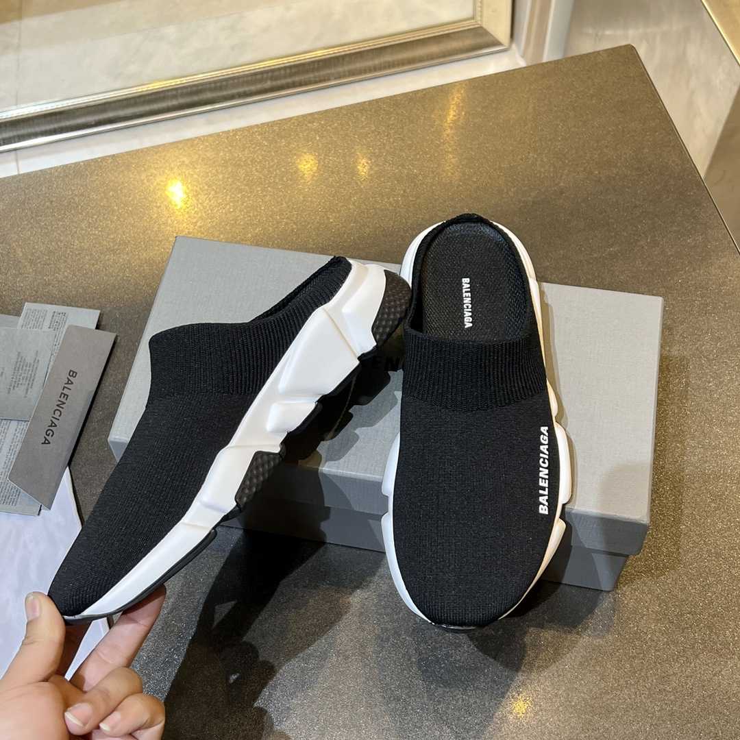 Balenciaga Speed Knitted Mule Sneakers - PerfectKickZ