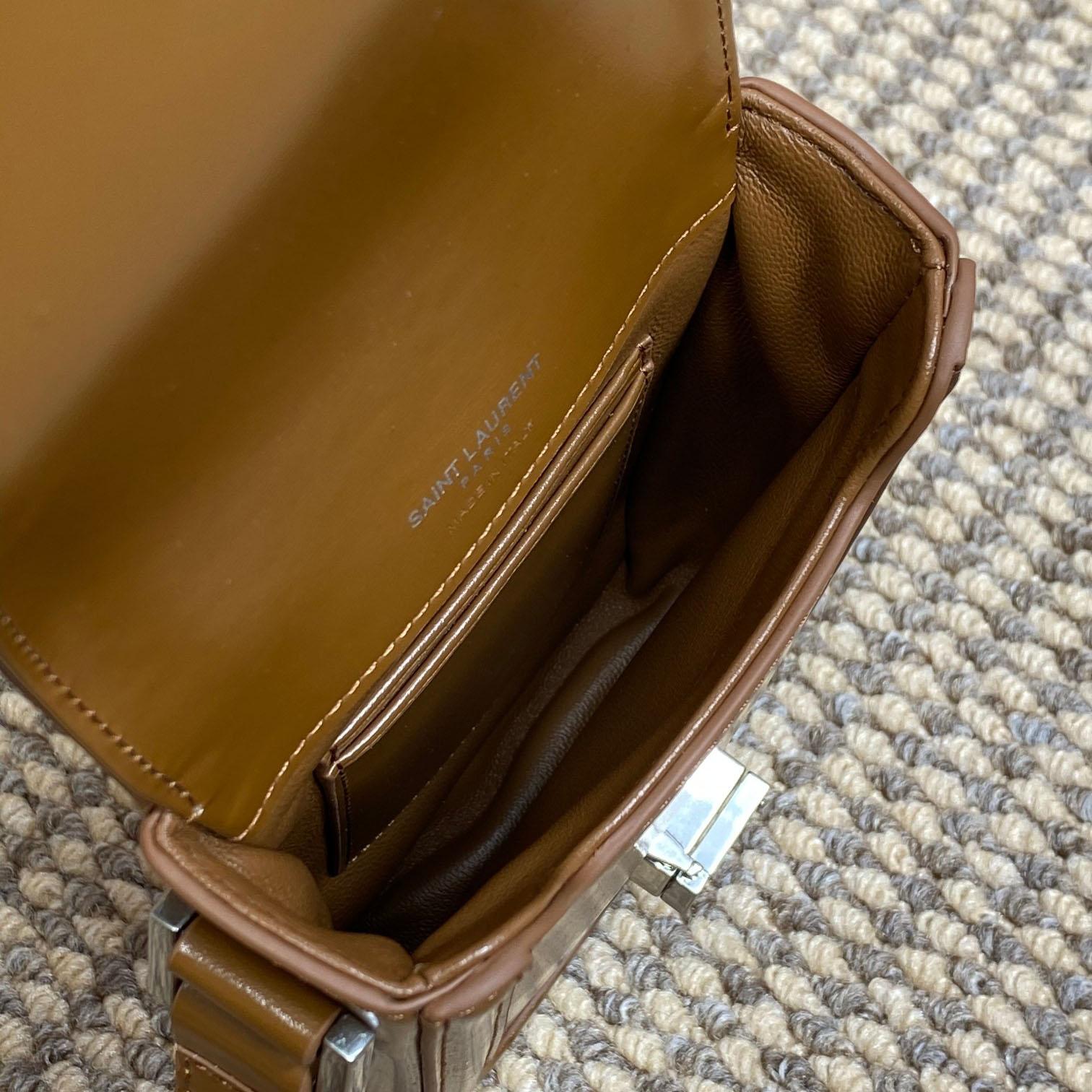 Saint Laurent Solferino Mini Bag In Smooth Leather - PerfectKickZ