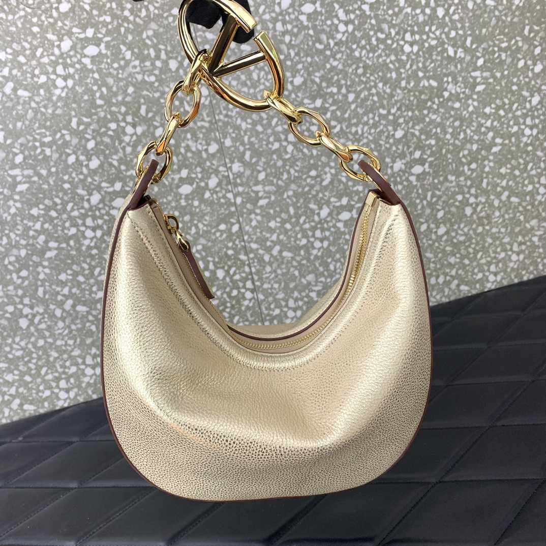 Valenti Garavani VLogo Moon Shoulder Bag (20*23*8cm) - PerfectKickZ