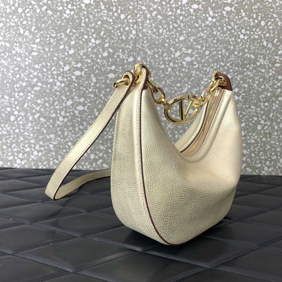 Valenti Garavani VLogo Moon Shoulder Bag (20*23*8cm) - PerfectKickZ