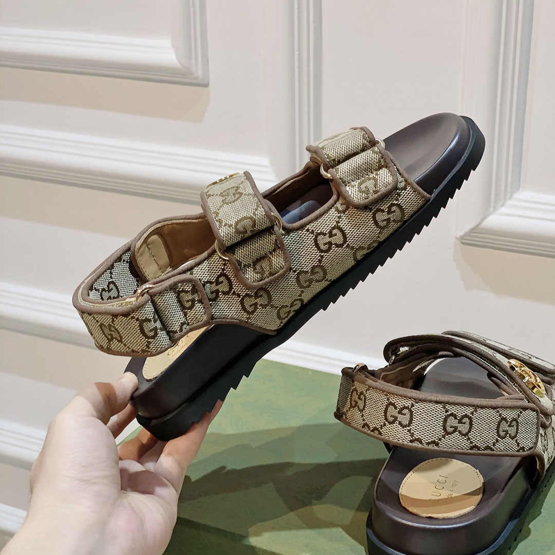 Gucci Women's Double G Sandal  - PerfectKickZ