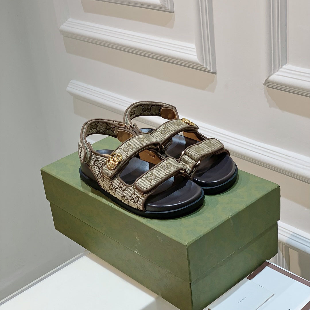 Gucci Women's Double G Sandal  - PerfectKickZ