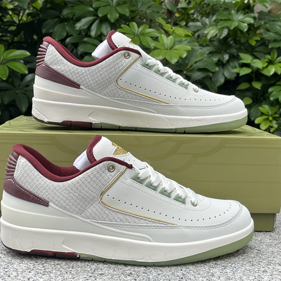 Air Jordan 2 Low “Chinese New Year” Sneakers    FJ3468-100  - PerfectKickZ