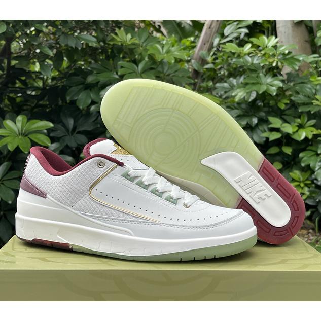 Air Jordan 2 Low “Chinese New Year” Sneakers    FJ3468-100  - PerfectKickZ