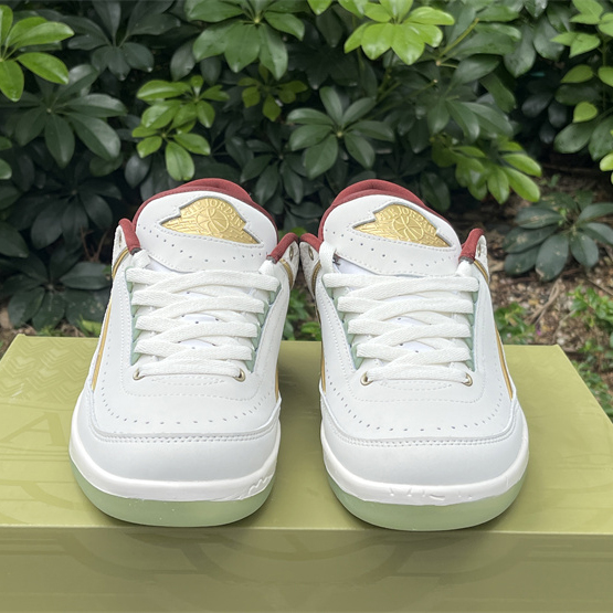 Air Jordan 2 Low “Chinese New Year” Sneakers    FJ3468-100  - PerfectKickZ