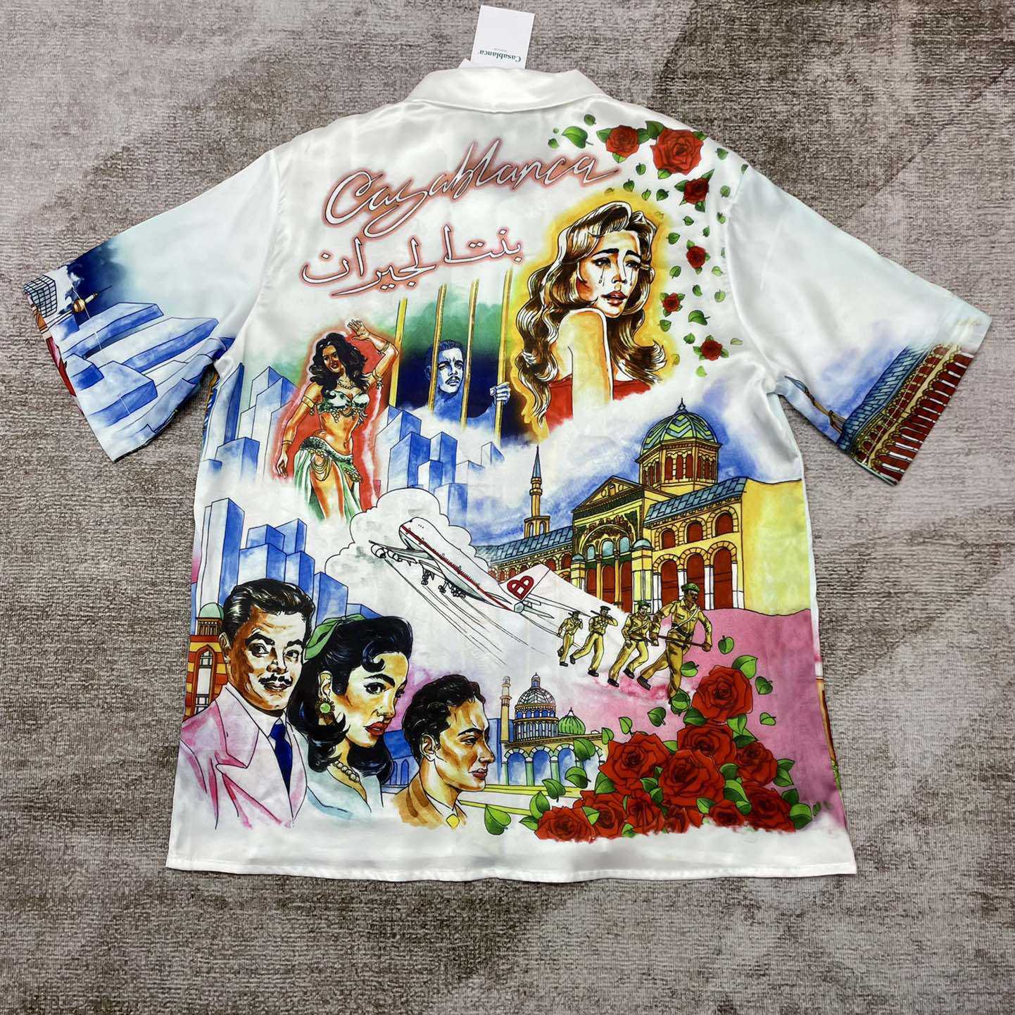 Casablanca La Liason Silk Shirt     C2002 - PerfectKickZ