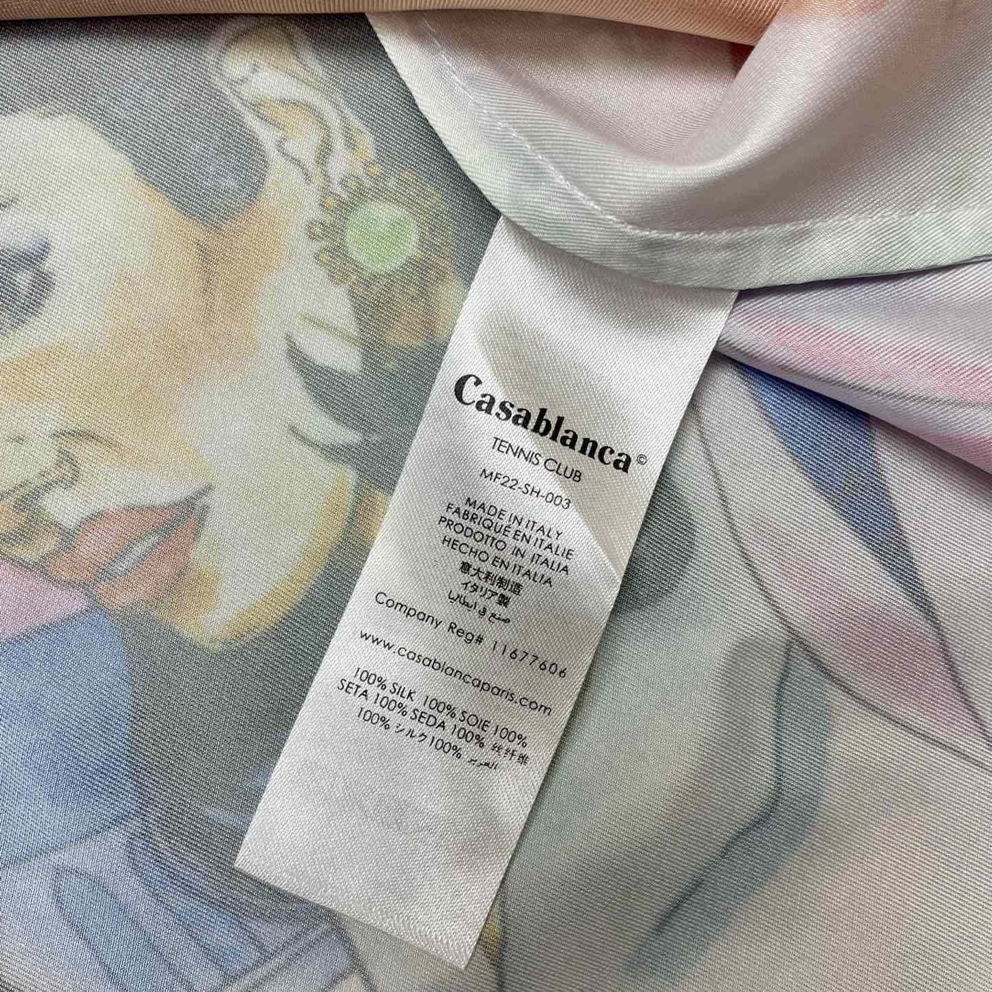 Casablanca La Liason Silk Shirt     C2002 - PerfectKickZ