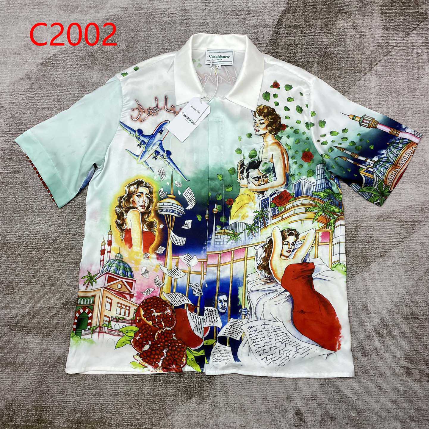Casablanca La Liason Silk Shirt     C2002 - PerfectKickZ