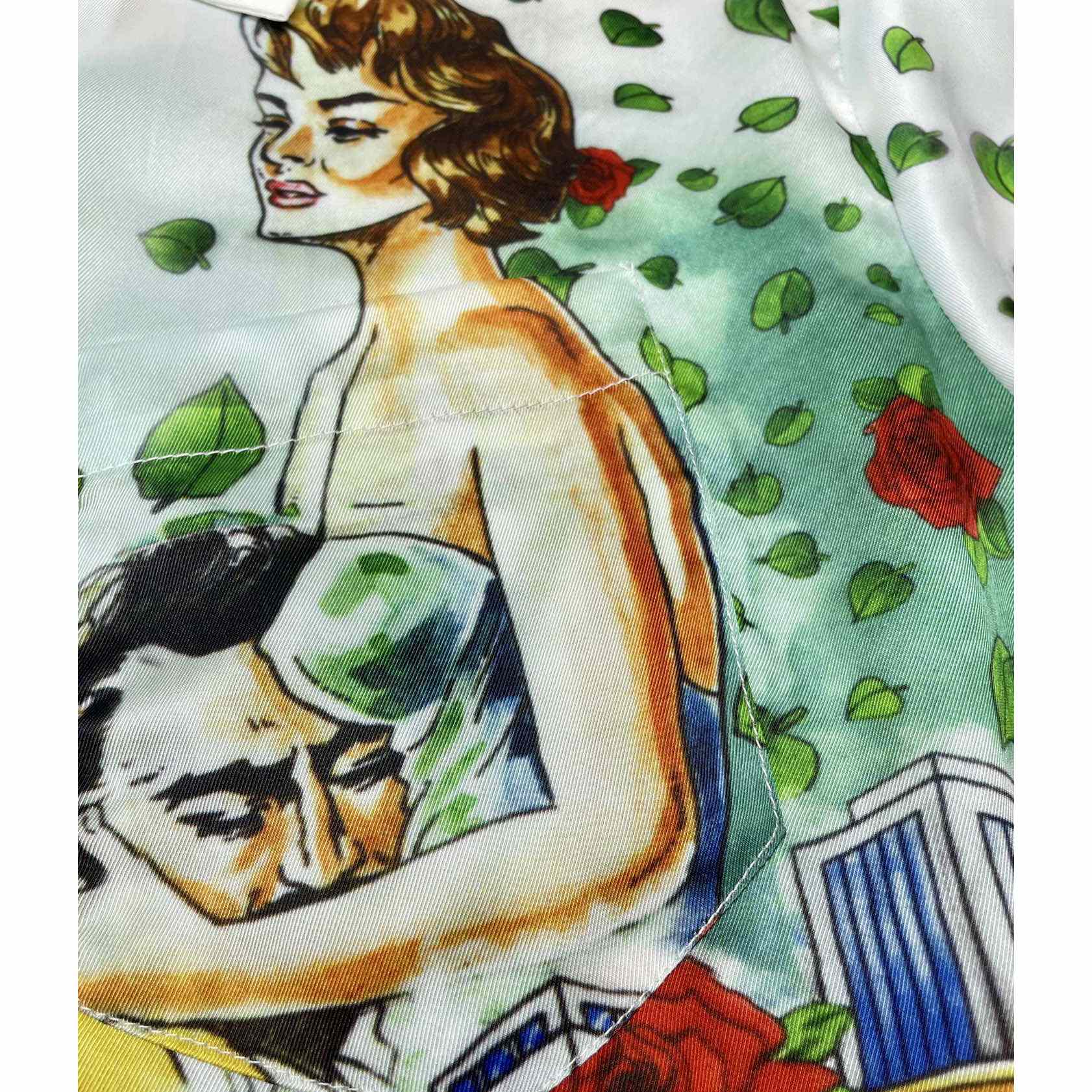 Casablanca La Liason Silk Shirt     C2002 - PerfectKickZ