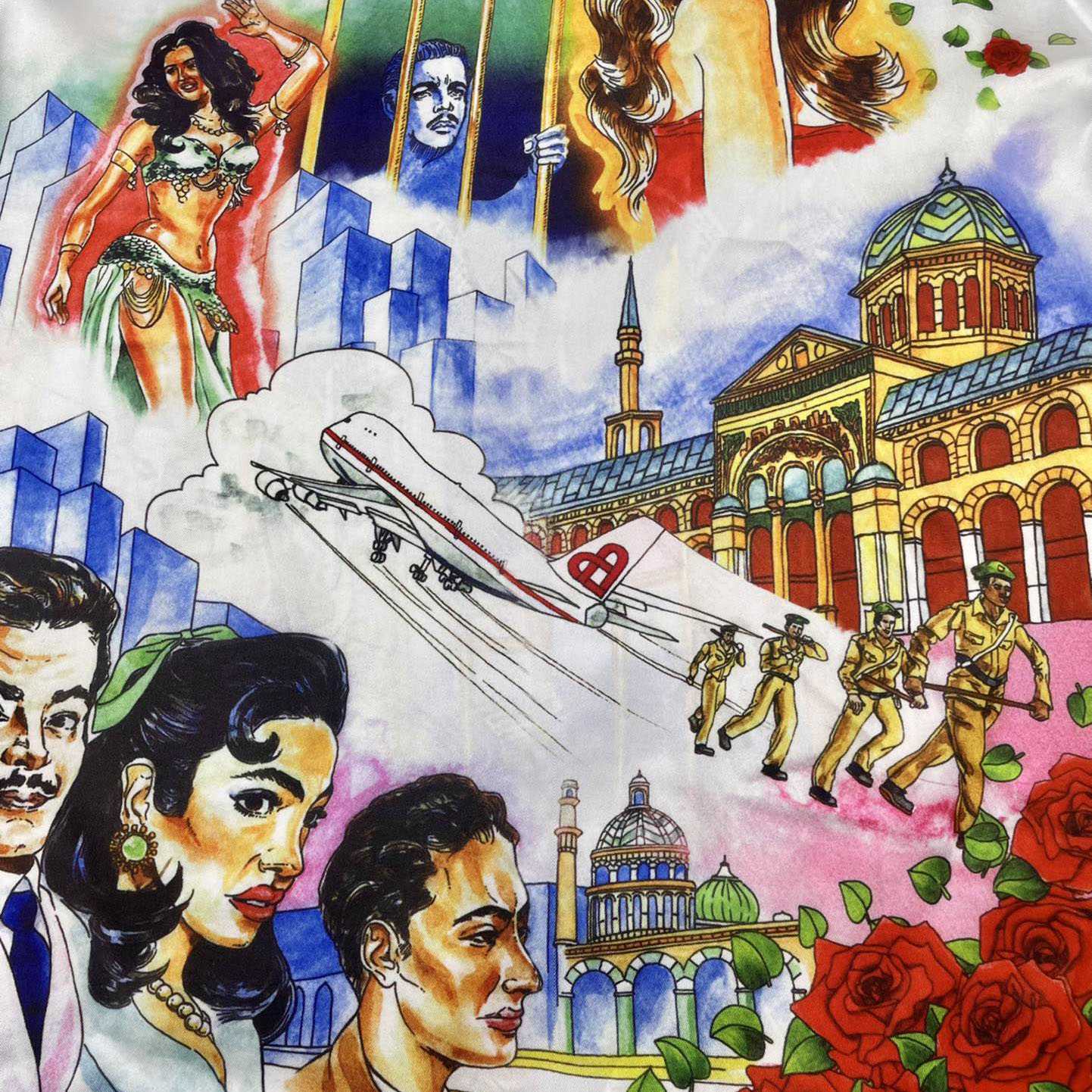 Casablanca La Liason Silk Shirt     C2002 - PerfectKickZ