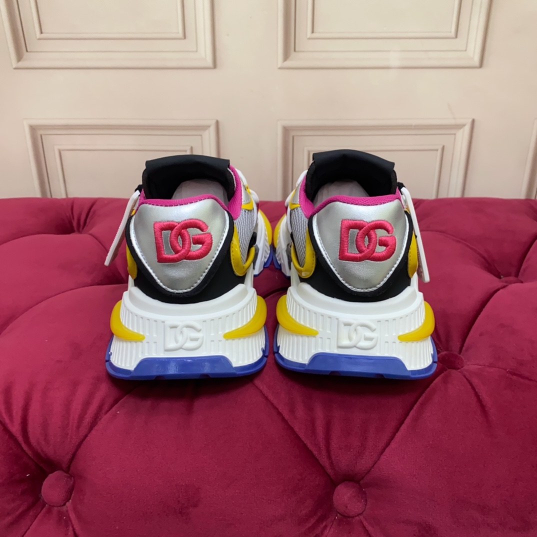 Dolce & Gabbana Mixed-material Airmaster Sneakers - PerfectKickZ