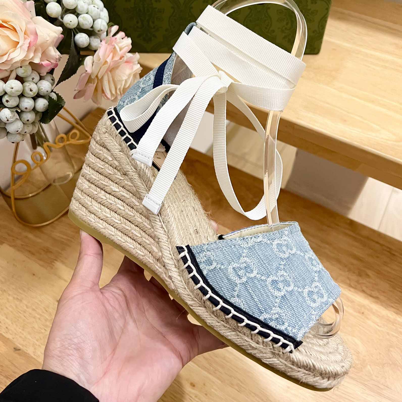 Gucci Women's GG Platform Espadrille - PerfectKickZ