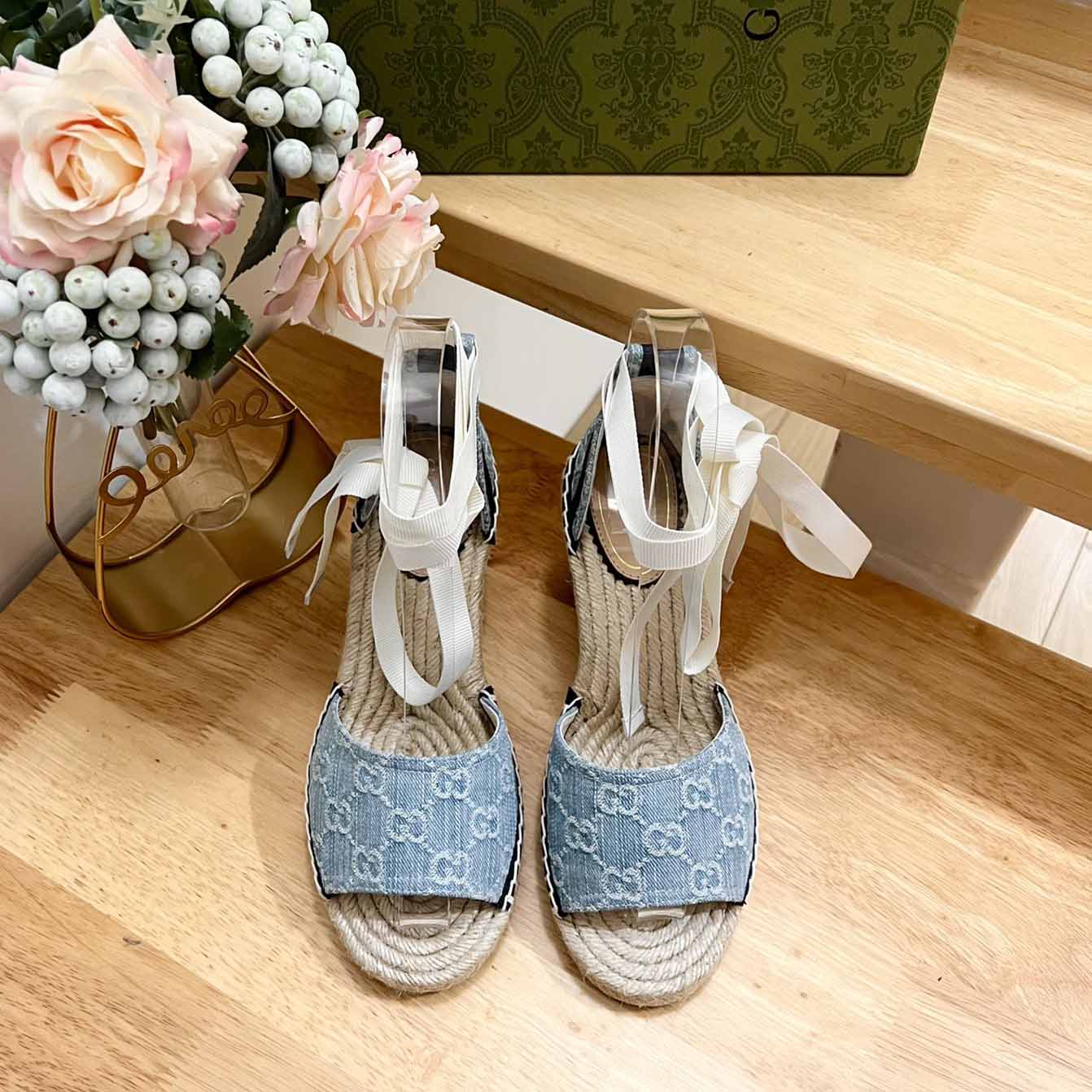 Gucci Women's GG Platform Espadrille - PerfectKickZ