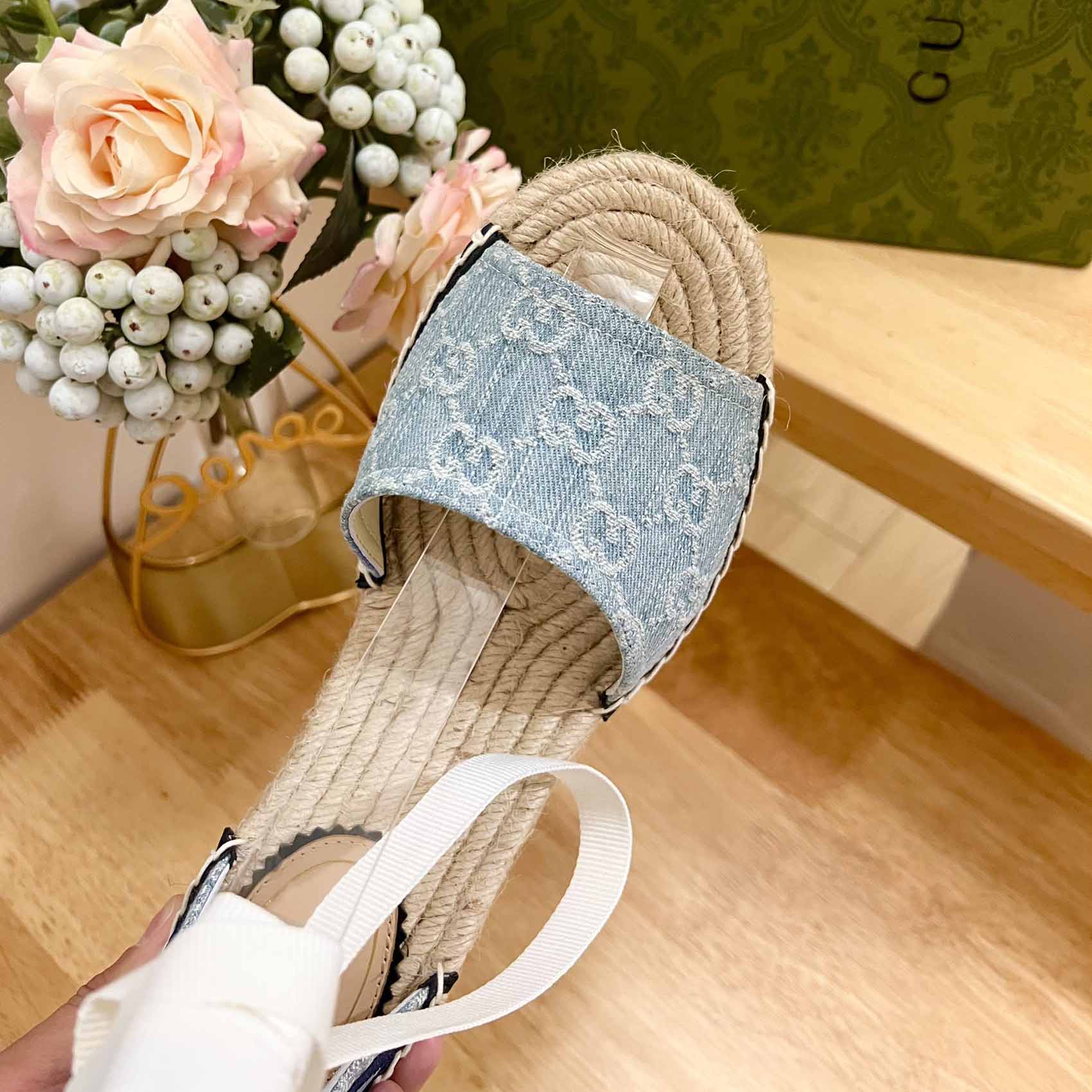 Gucci Women's GG Platform Espadrille - PerfectKickZ