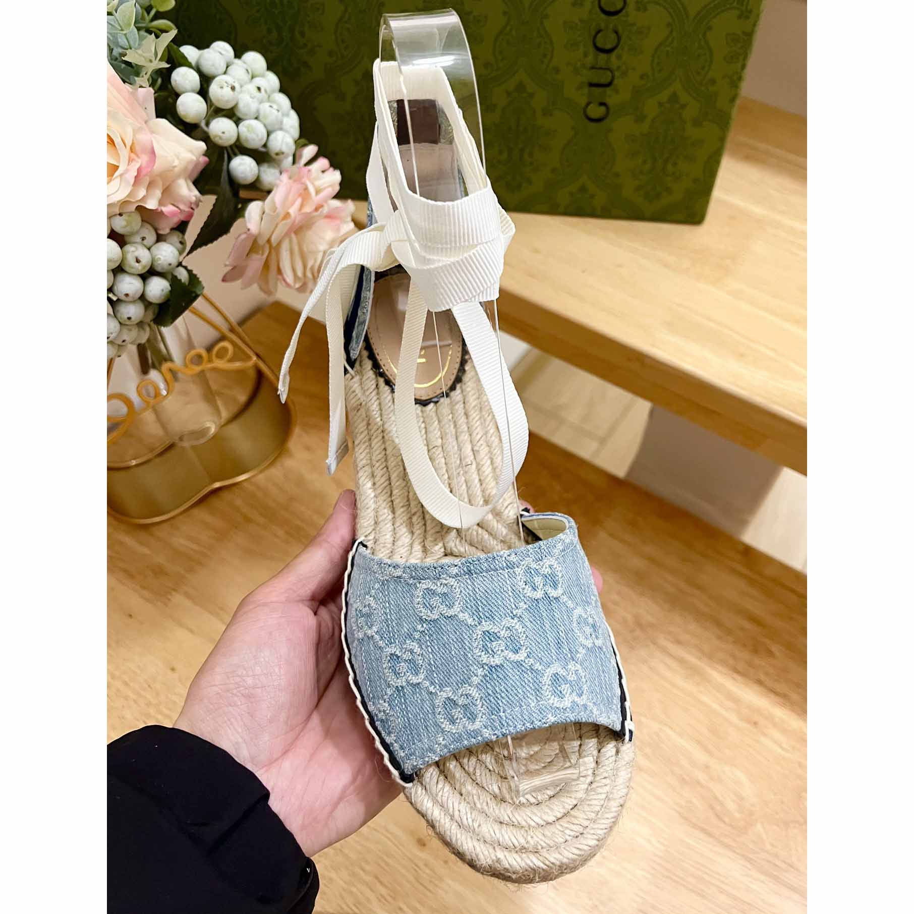 Gucci Women's GG Platform Espadrille - PerfectKickZ