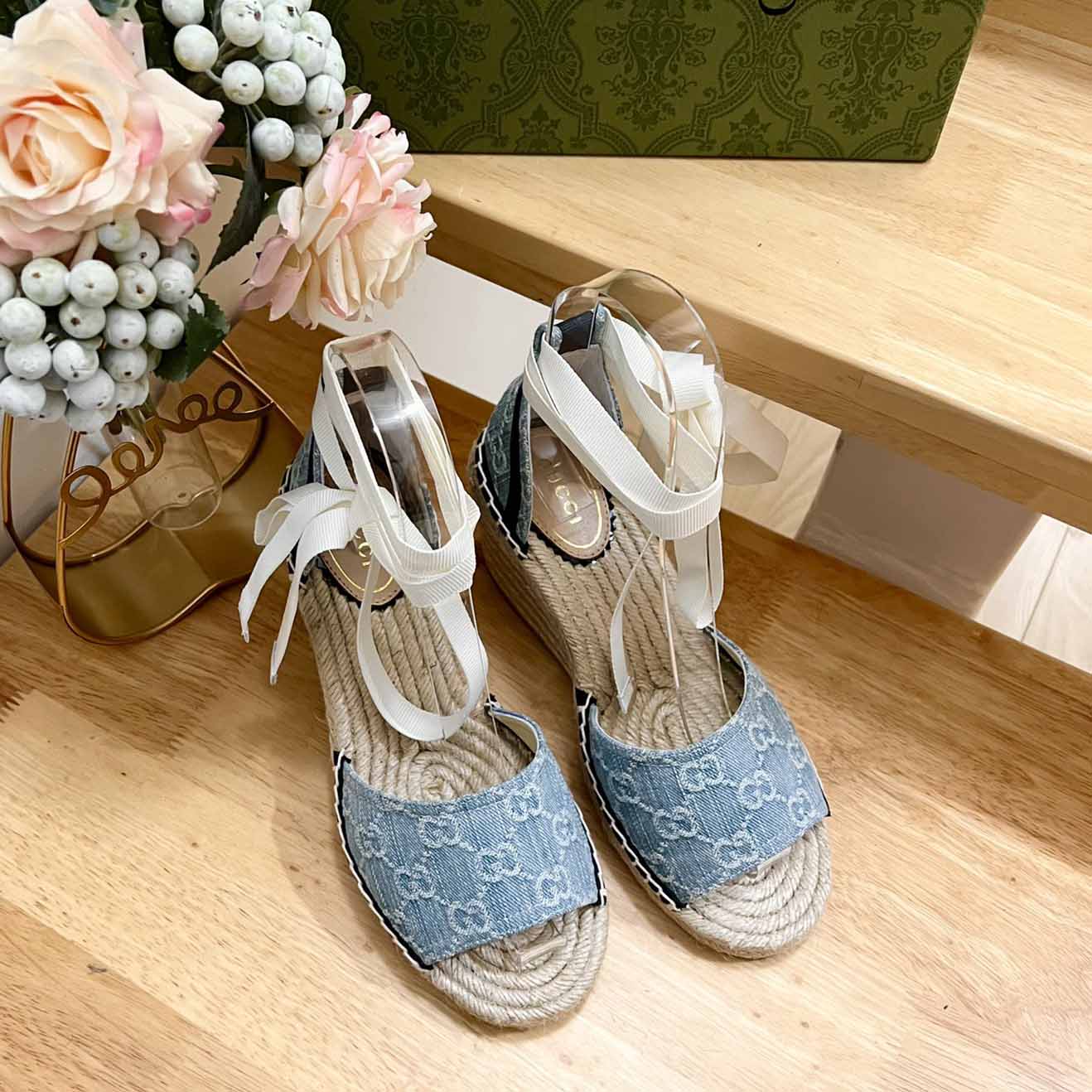 Gucci Women's GG Platform Espadrille - PerfectKickZ