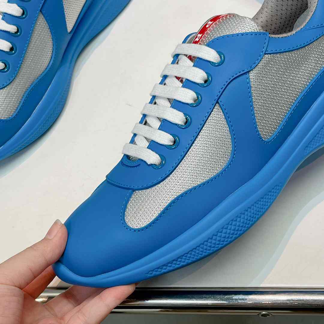 Prada America's Cup Soft Rubber And Bike Fabric Sneakers - PerfectKickZ