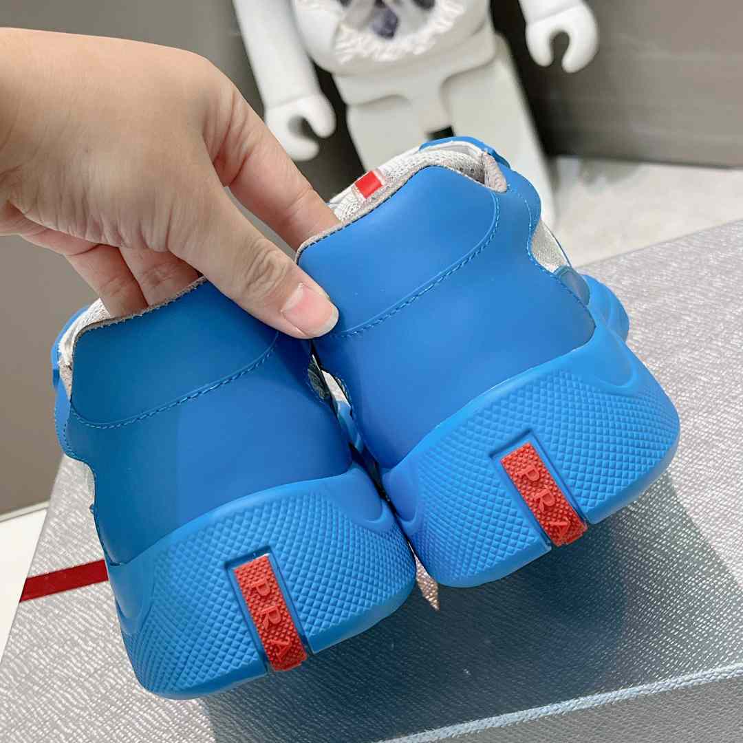 Prada America's Cup Soft Rubber And Bike Fabric Sneakers - PerfectKickZ