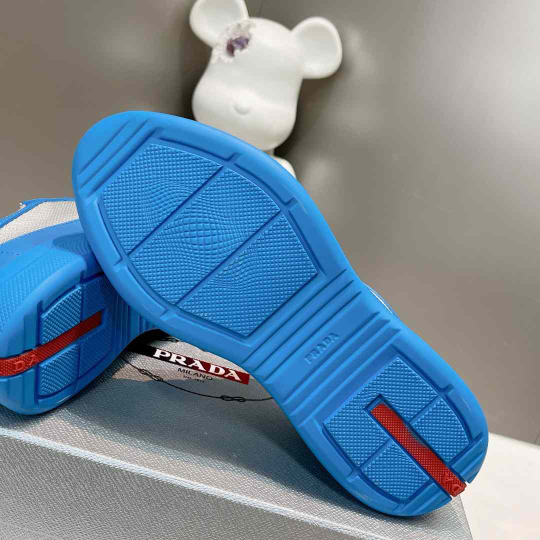 Prada America's Cup Soft Rubber And Bike Fabric Sneakers - PerfectKickZ
