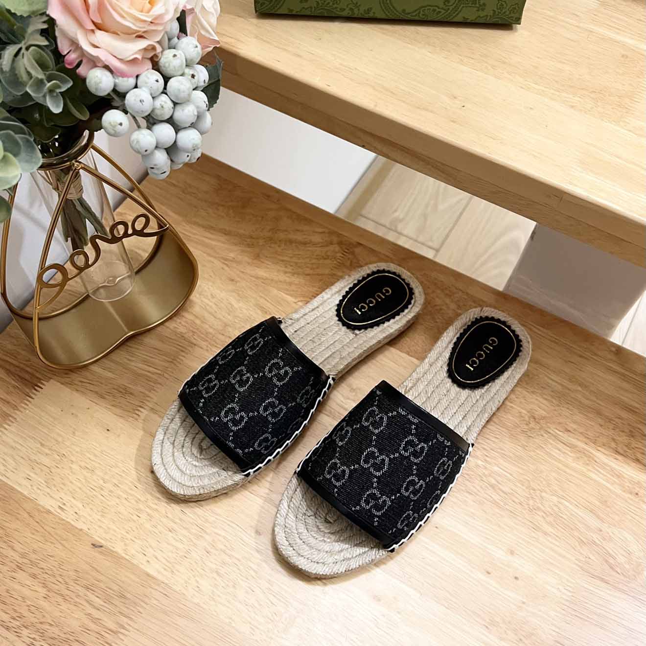 Gucci Women's Slide Espadrille  - PerfectKickZ