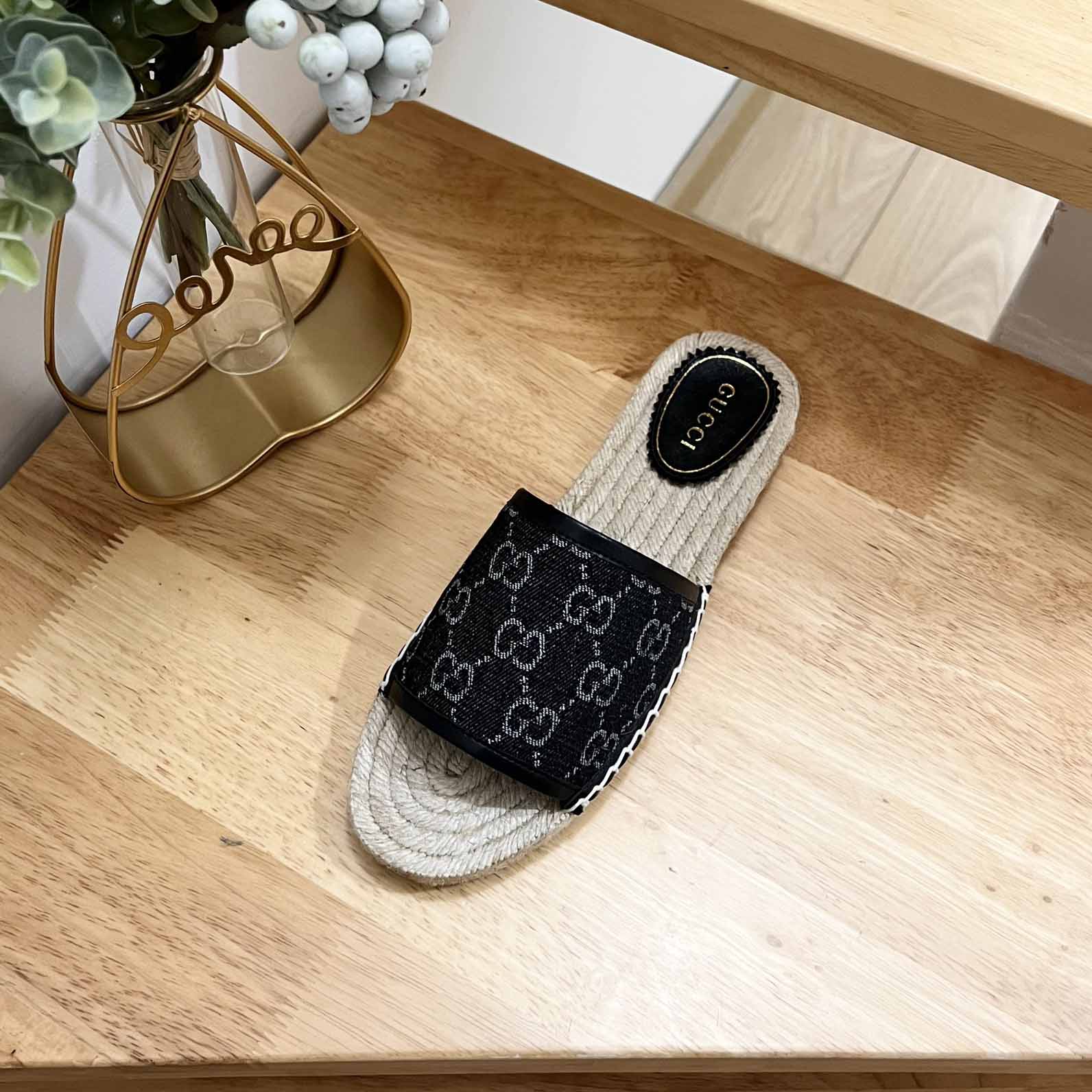 Gucci Women's Slide Espadrille  - PerfectKickZ