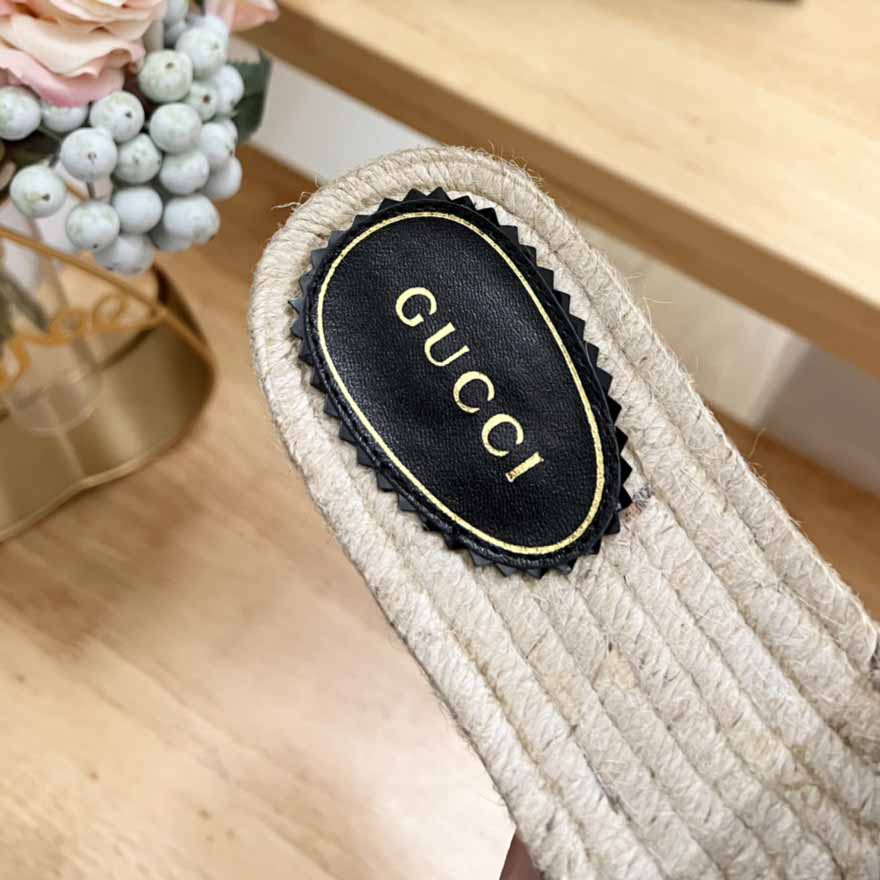 Gucci Women's Slide Espadrille  - PerfectKickZ