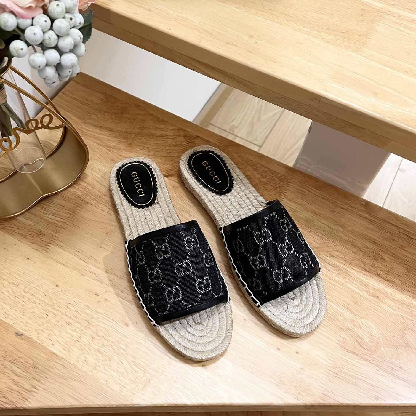 Gucci Women's Slide Espadrille  - PerfectKickZ