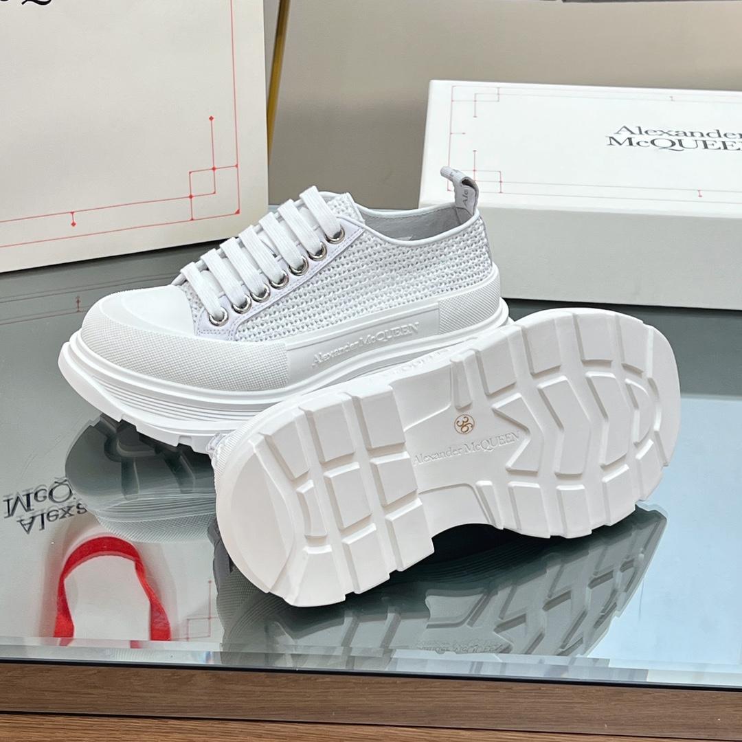 Alexander Mqueen Tread Slick Lace-up Shoes - PerfectKickZ