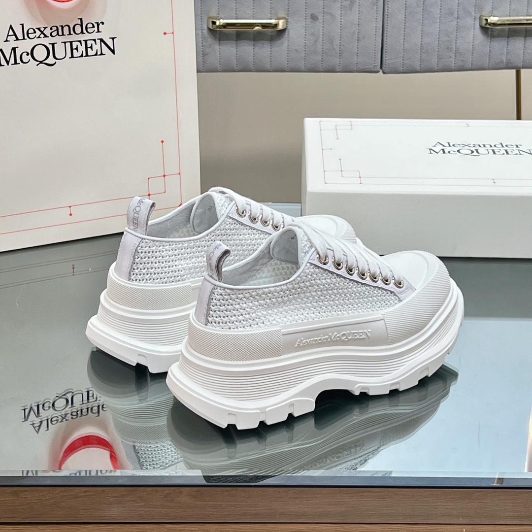 Alexander Mqueen Tread Slick Lace-up Shoes - PerfectKickZ